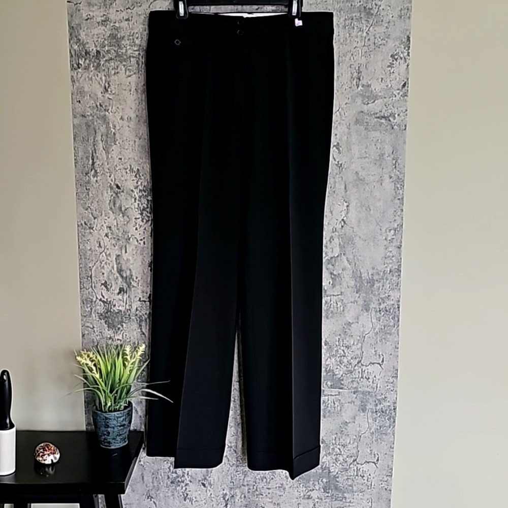 💐 HOST PICK 💐 Classic Black Wide Leg Trousers, size 10